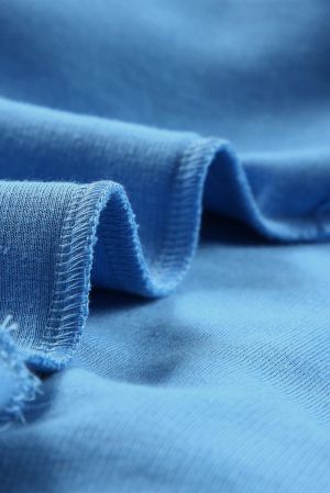 Women’s Blue Hoodie with Buttons