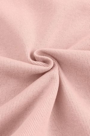 Women’s Pink Hoodie with Buttons