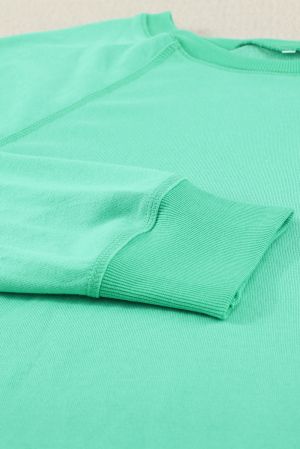 Women’s Long Sleeve Mint Green Top