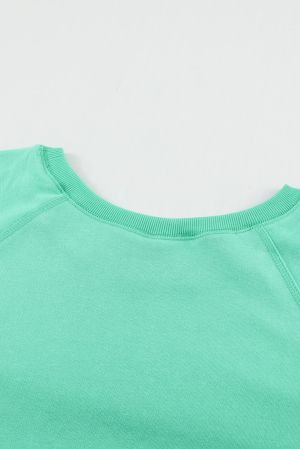 Women’s Long Sleeve Mint Green Top