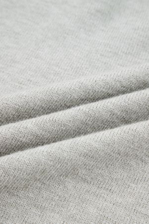 Women’s Gray Sweater with Lace Detail and Elegant Design