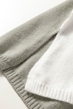 Women’s Color Block Turtleneck Sweater