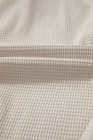 Women’s Beige Two-in-One Hooded Jacket