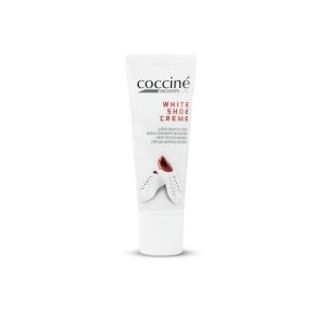 Coccinè Sneakers White Shoe Creme - Restoring and Protecting Cream for White Shoes – 75 ml