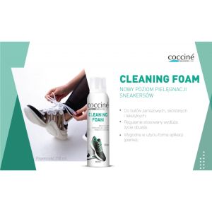 Cocciné Cleaning Foam Universal Shoe Cleaning Foam, 150ml