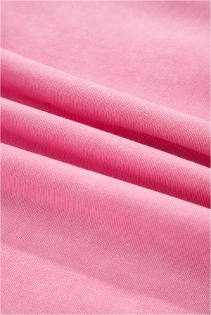 Women's Pink Long Sleeve Top with Statement Bow