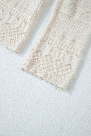 Дамска блуза с дълъг ръкав и ефектна бродерия, 100% памук