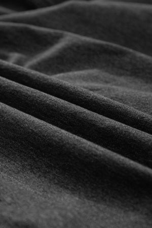 Women's Black Short Sleeve Button-Up Denim Shirt Dress