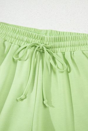 Дамски комплект в зелен цвят