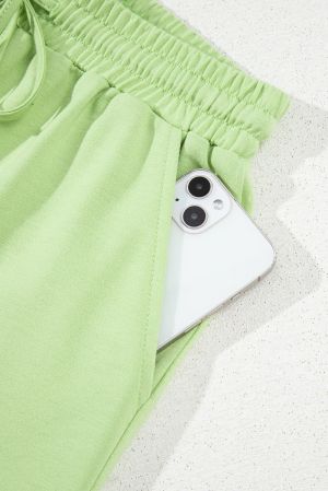 Дамски комплект в зелен цвят