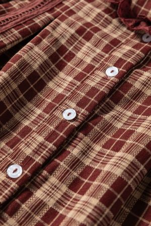 Дамска риза с бродерия, 100% памук