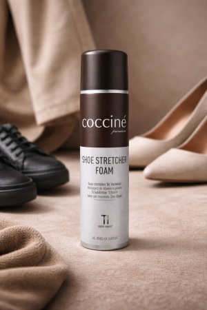 Coccinè Shoe Stretcher Foam – Active Foam for Shoe Expansion, 0.75 ml, Colorless