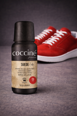 Coccinè Suede Liquid Dye for Suede and Nubuck, 75 ml, Red