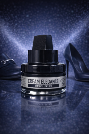Coccinè Cream Elegance Восъчна крем-боя за обувки и кожени изделия, Тъмносиня