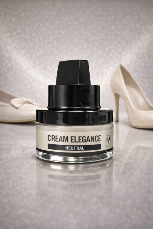 Coccinè Cream Elegance Восъчна крем-боя за обувки и кожени изделия, Неутрална