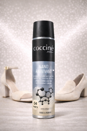 Coccinè Nano Ravvivant Спрей за велур и набук, Слонова кост, 75 ml 
