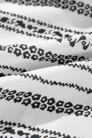 Дамска рокля в бохемски стил с принт и свободна кройка