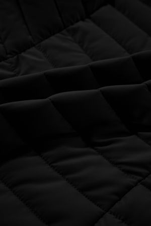 Women’s Quilted Black Vest