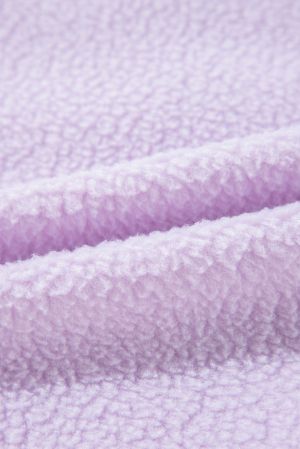 Women’s Fuzzy Hoodie in Lavender