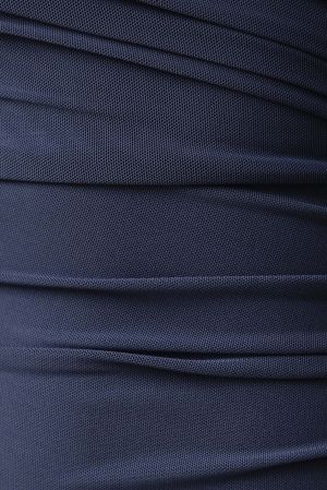 Women's Navy One-Shoulder Maxi Dress