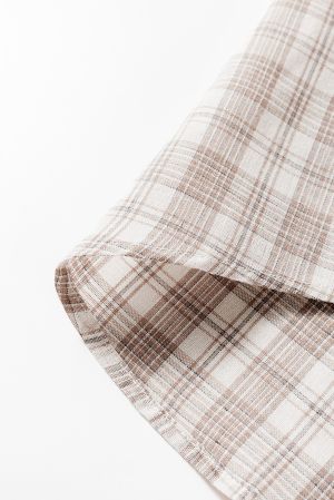 Women’s Plaid Hooded Shirt Jacket