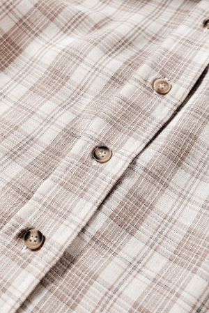 Women’s Plaid Hooded Shirt Jacket
