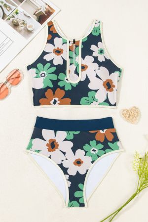 Women's Two-Piece Floral Bikini Set