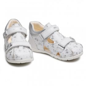 Бебешки обувки за момиче GEOX KAYATAN, Бели