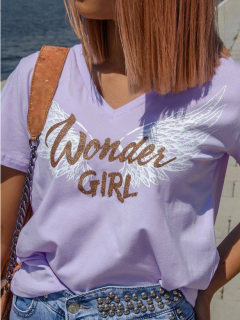 Лилава тениска 'Wonder Girl'
