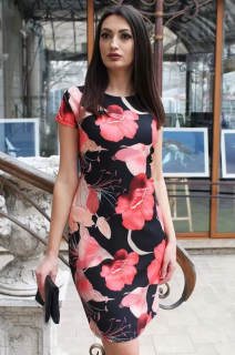 Макси елегантна рокля на цветя