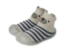 BEFADO Бебешки обувки чорапчета, Сиви