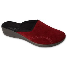 BEFADO Полски домашни дамски чехли в червено 
