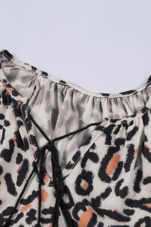 Дамска блуза с леопардов принт