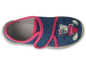 BEFADO BOOGY MUMMY&ME Детски текстилни обувки за момиче, Сини