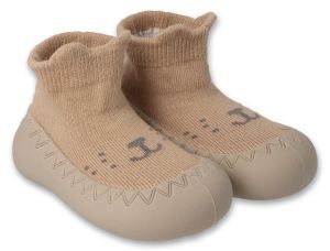 BEFADO Бебешки обувки чорапчета, Бежови