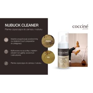  Coccinè Nubuck Cleaner Super Почистваща пяна за набук и велур, 100 ml