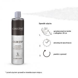Coccinè Color Stop Спрей предпазващ от боядисване на краката и чорапите, 50 ml