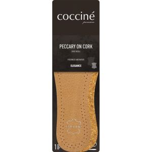  Coccinè Peccary on Cork Стелки от естествена кожа пекари и корк