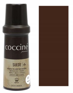 Coccinè Suede Течна боя за велур и набук 75 ml, Тъмнокафява