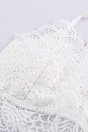 White Sunrise to Sunset Lace Bra