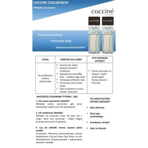  Coccinè Cool&Fresh Меки и гъвкави, охлаждащи стелки