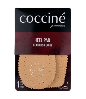 Kожени стелки за пети с естествен корк Coccinè Heel Pad Leather&Cork