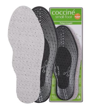 Coccinè Small foot Детски стелки с активен въглен против изпотяване №19-35 (с изрязване)