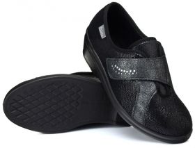 BEFADO DR ORTO  Ортопедични дамски обувки на лека платформа, черни