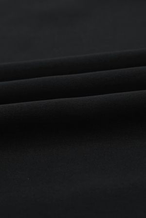 Дамска блуза тип кимоно в черен цвят