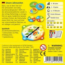 Настолна игра мини Сезони, Haba, Германия, 4+
