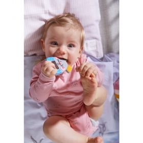 Силиконова бебе гризалка Мишле, Haba Германия (6 м+)